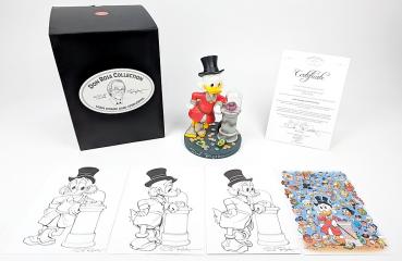 DON ROSA FIGUR - ONKEL DAGOBERT UND SEINE NUMMER EINS - Extra SIGNIERT