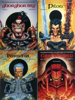 Die Geheimnisse des schwarzen Mondes Band 1-4 Softcover, sehr gut / Z: 1 - Finix