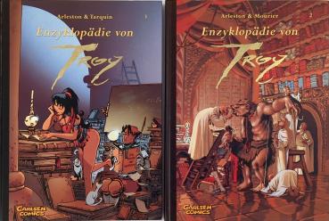 Die Enziklopädie von Troy 1+2 - Carlsen Verlag