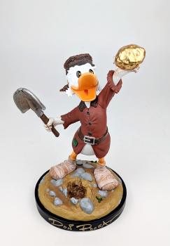 DON ROSA FIGUR - THE KING OF THE KLONDIKE - limitiert & 2x-signiert!