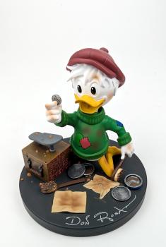 DON ROSA FIGUR - THE SHOESHINE BOY - LIMITIERT & 2x signiert!
