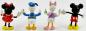 Preview: 4 Disney Biege-Figuren - Donald, Daisy, Micky, Mini - Applaus