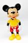 Preview: Vintage Vinyl Micky Maus, 13,5 cm - Disneyland - made in Hong Kong