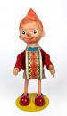 Preview: Alte Pinocchio Aufzieh-Figur Trommler - Blech, Textil und Kunststoff - Japan