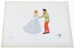 Preview: Cinderella Cel Portfolio, Walt Disney 1980's, limitiert No.12 von 275 ULTRA RAR!