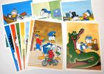 Preview: Disney Carl Barks Covers Portfolio, leinengebunden und limitiert mit Zertifikat