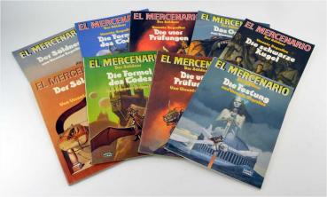 Auswahl: El Mercenario Band 1-7 - 1. und  2. Auflage von Segrelles Bastei Verlag