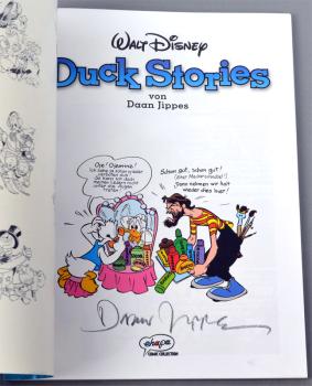 Walt Disney Duck Stories Band 5 von Dan Jippes , handsigniert , Ehapa