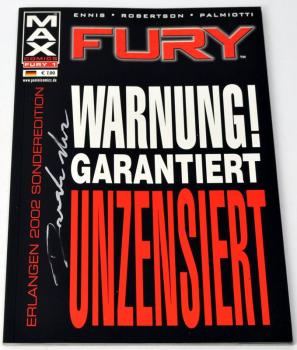 MAX Comics Fury Band 1 - 3, Band 1 Erlangen Sonderedition, signiert TOP
