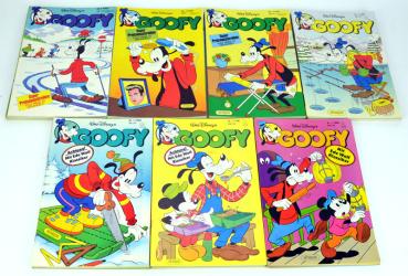 GOOFY 7 Jahrgänge komplett 1982 - 1988, Ehapa Verlag, TOP Z:0-1