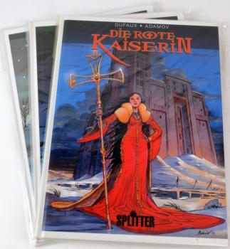 Die rote Kaiserin Band 1 - 3, Splitter / Kult Edition 2000