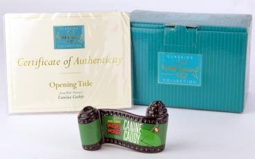 Disney WDCC "Canine Caddy" - Opening title - Movie Scroll
