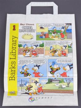 Barks Library Donald Duck Onkel Dagobert Carl Barks Motiv Papiertüte Egmont 1990