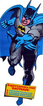 BATMAN RIESEN POSTER original 1970er / 70's Supie-Shop Ehapa Verlag SUPER SELTEN