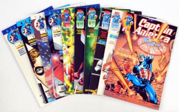 Captain America TPB # 1-11 ohne 10 - Marvel Panini 2001-2002 -  TOP