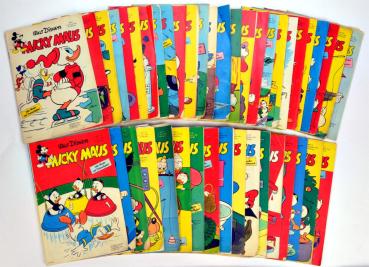 Micky Maus Jahrgang 1960 - fast komplett  # 1-52 - Z:2-3 / 3