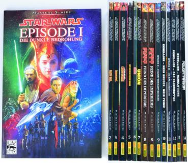 Star Wars Master Series - Band 1-14 - SC - Panini 2012 - neuwertig
