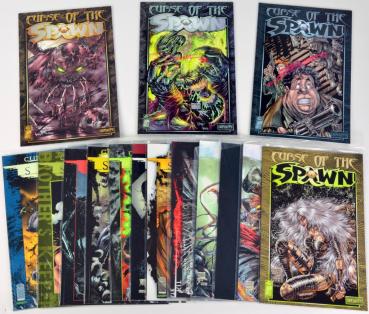 CURSE OF SPAWN - Heft 1-14 u. Variant #5 - SIGNIERT - Infinity 1998