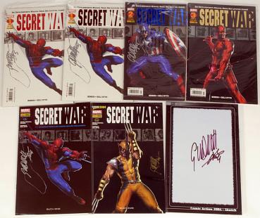 Secret War - signiert - Marvel Panini - zur Auswahl