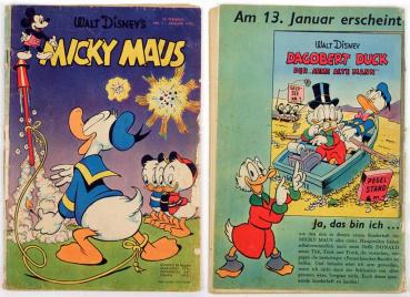 Micky Maus - verschiedene Original - Hefte zw 1951 - 1955 - zur Auswahl