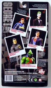 UNMASKED Action Figurines Series 2 complete Set of 5 DC Direct