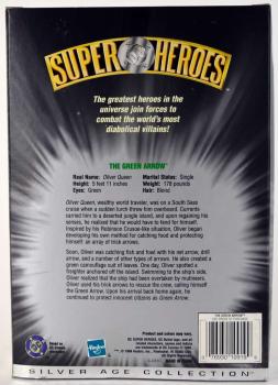 GREEN ARROW SUPER HEROES SILVER AGE COLLECTION - Hasbro 1999 - factory sealed