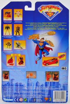 VISION BLAST SUPERMAN Action Figure - Superman Animated - KENNER 1996