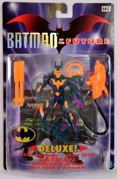 NEON CAMO BATMAN - Batman of the Future - Hasbro 1999