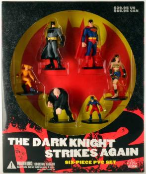 THE DARK KNIGHT STRIKES AGAIN action figure set of 6 DC Direct factory sealed