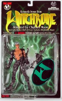 KENNETH IRONS - WITCHBLADE - Action Figur SERIES 1 - MOORE ACTION COLLECTIBLES