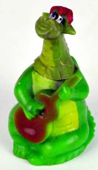 Ü Ei - Figur Elliot das Schmunzelmonster mit Gitarre
