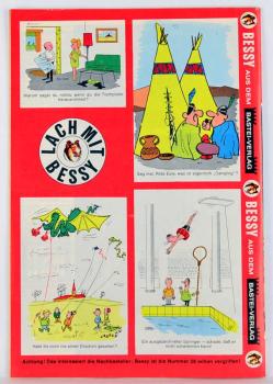 Bessy Originalheft Band 40 - Bastei Verlag ab 1965 - Z: 1-2