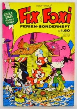 Fix und Foxi Ferien 1966 Z: 1-2 - Pabel Gevacur