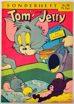 Tom und Jerry Sonderheft Nr.33 Z: 1- / 1956-58 Semrau Verlag
