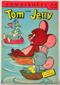 Tom und Jerry Sonderheft Nr.32 Z: 1- / 1956-58 Semrau Verlag