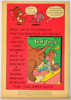 Tom und Jerry Sonderheft Nr.32 Z: 1- / 1956-58 Semrau Verlag