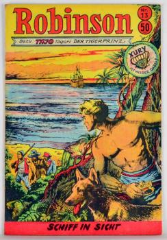 ROBINSON Crusoe  Originalheft Band 13 - Verlag f.moderne Literatur - Z: 1-2