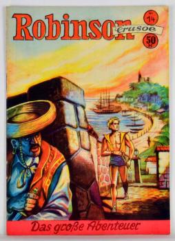 ROBINSON Crusoe  Originalheft Band 14 - Verlag f.moderne Literatur - Z: 1-2
