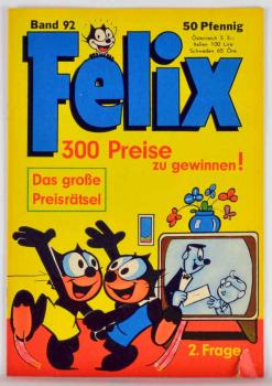 Felix Heft Nr. 92  - Z: 2 , Bastei Verlag