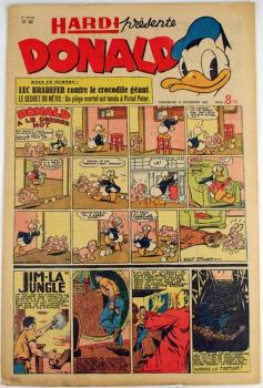 Hardi presente Donald franz. Donald Zeitung #39 1947