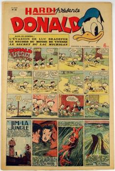 Hardi presente Donald franz. Donald Zeitung No. 35 1947