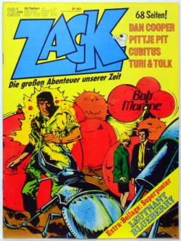 ZACK - Heft 12 / 1977 - Z: 1 mit Poster / Koralle Verlag