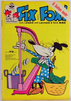 Fix und Foxi  Band 440 , Z: 1-2,  Pabel Gevacur