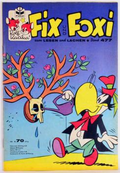Fix und Foxi  Band 477 , Z:1-2 ,  Pabel Gevacur