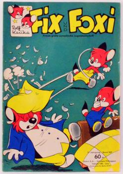 Fix und Foxi  Band 337 , Z: 1-,  Pabel Gevacur