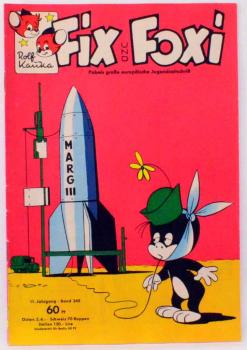Fix und Foxi  Band 345 , Z: 1-,  Pabel Gevacur