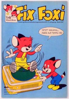Fix und Foxi  Band 367 , Z: 1-   Pabel Gevacur