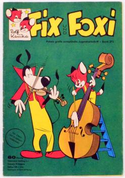 Fix und Foxi  Band 372 , Z: 1- 2  Pabel Gevacur