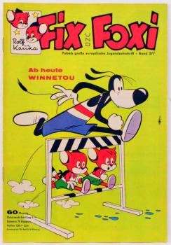 Fix und Foxi  Band 377 , Z: 1-2  Pabel Gevacur