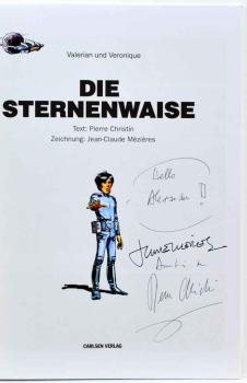Valerian und Veronique Band 17 - signiert von Méziéres und Christin - Carlsen